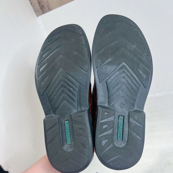 Josef Seibel Walt Casual Oxford Cognac Brown Leather Oxford Men's Size 8.5 9 - Picture 6 of 8